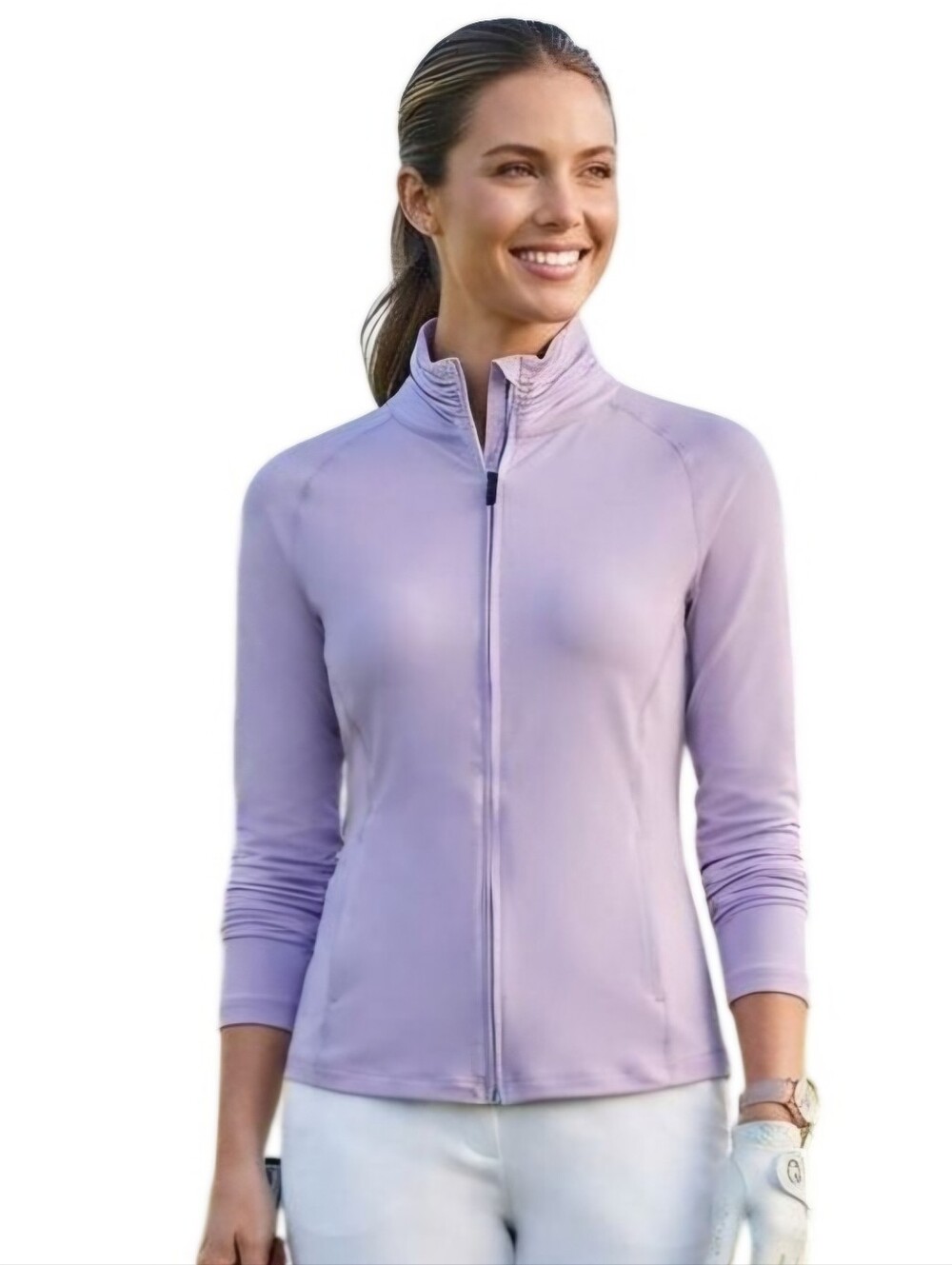 Peter Millar Wicking Tamara Full Zip Golf Jacket UPF 50 Size M